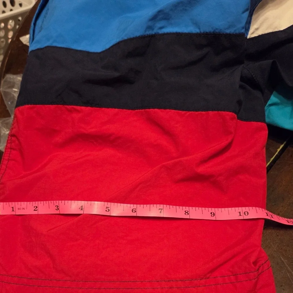 Tommy‎ Hilfiger Swim Shorts Mens M Multicolor Vintage 90s Colorblock Trunks